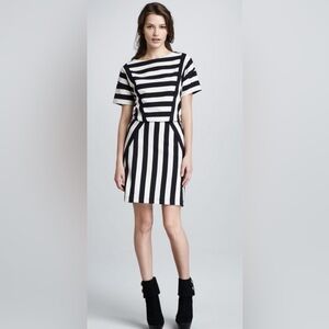 Marc Jacobs striped Scooter Dress Size XS EUC